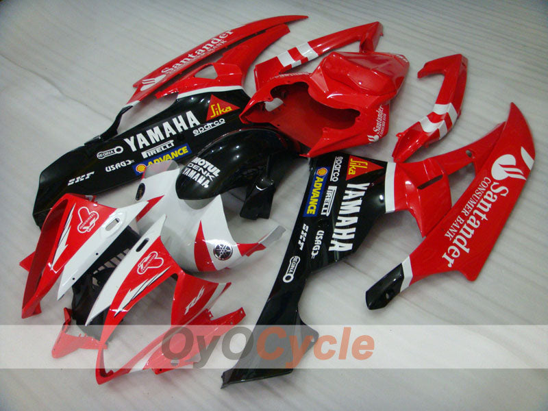 Kit de carenado de inyección para YZF-R6 06-07 - Rojo, Negro - Santander #OYO87905925 Imagen secundaria del producto