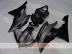 Kit de carenado por inyección para YZF-R6 08-16 - Negro, Gris, Mate - Estilo de fábrica #OYO87905927