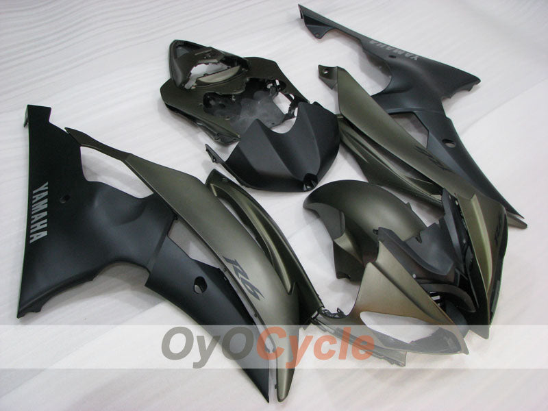 Kit de carenado por inyección para YZF-R6 08-16 - Negro, Gris - Estilo de fábrica #OYO87905935 Imagen principal del producto
