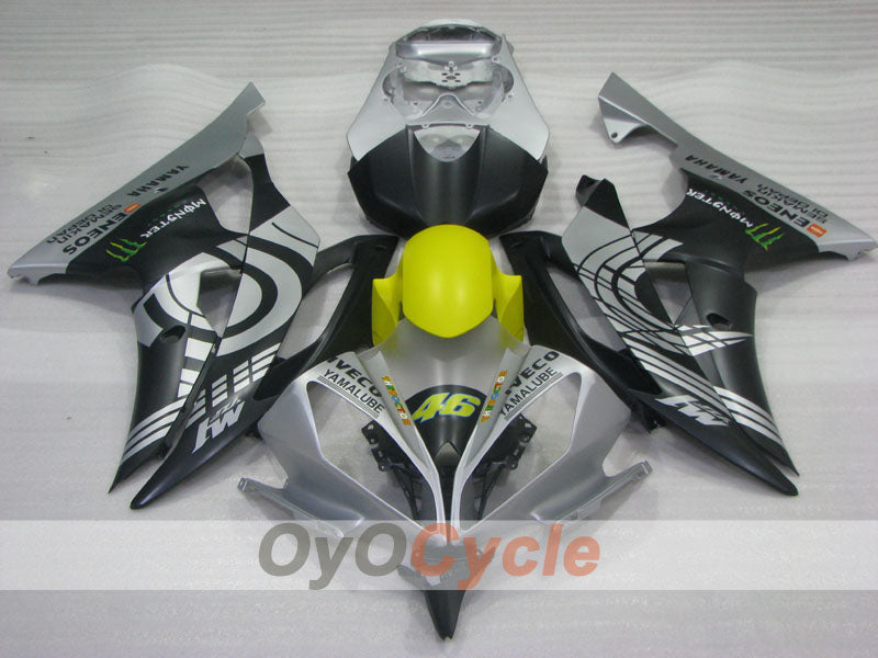 Kit de carenado de inyección para YZF-R6 08-16 - Negro, Gris - Monster #OYO87905937 Imagen secundaria del producto
