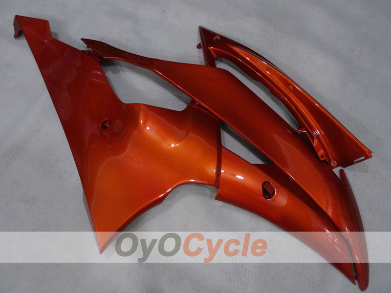 Kit de carenado de inyección para YZF-R6 08-16 - Naranja, Negro - Estilo de fábrica #OYO87905939