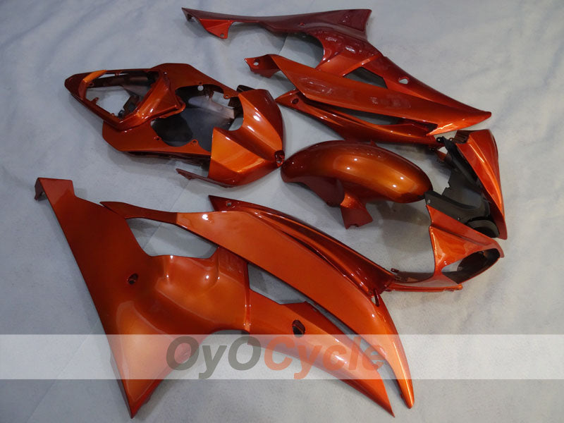 Kit de carenado de inyección para YZF-R6 08-16 - Naranja, Negro - Estilo de fábrica #OYO87905939