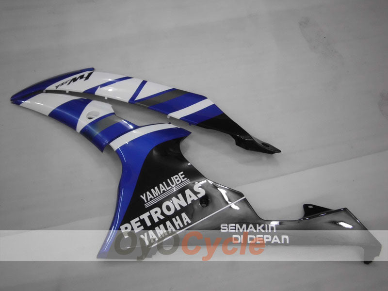 Kit de carenado por inyección para YZF-R6 08-16 - Azul, Blanco, Negro - PETRONAS #OYO87905940