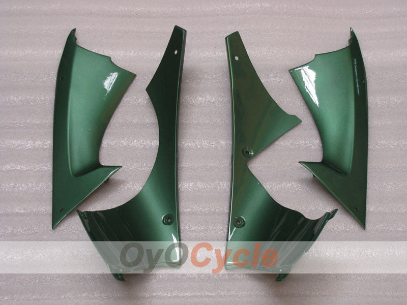 Carenado de inyección para YZF-R6 08-16 - Verde militar, Blanco - FIAT #OYO87905943