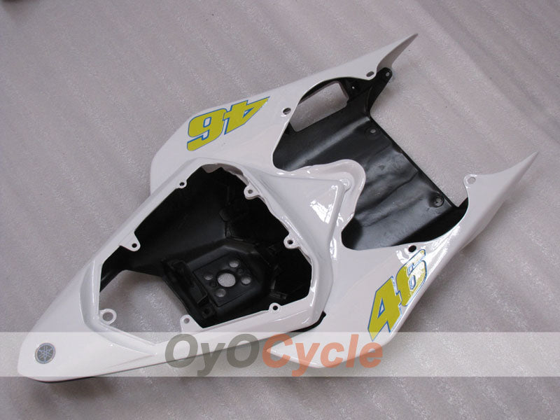 Carenado de inyección para YZF-R6 08-16 - Verde militar, Blanco - FIAT #OYO87905943