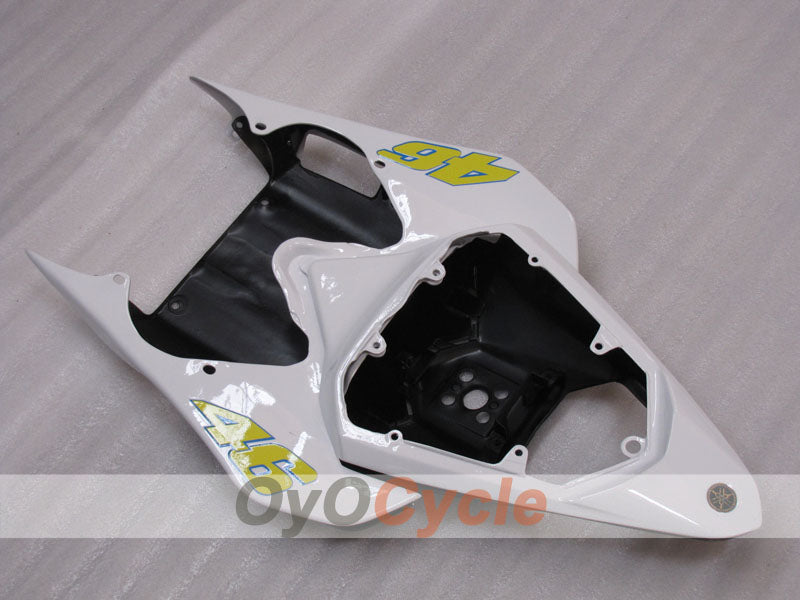 Carenado de inyección para YZF-R6 08-16 - Verde militar, Blanco - FIAT #OYO87905943