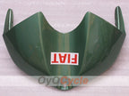 Carenado de inyección para YZF-R6 08-16 - Verde militar, Blanco - FIAT #OYO87905943
