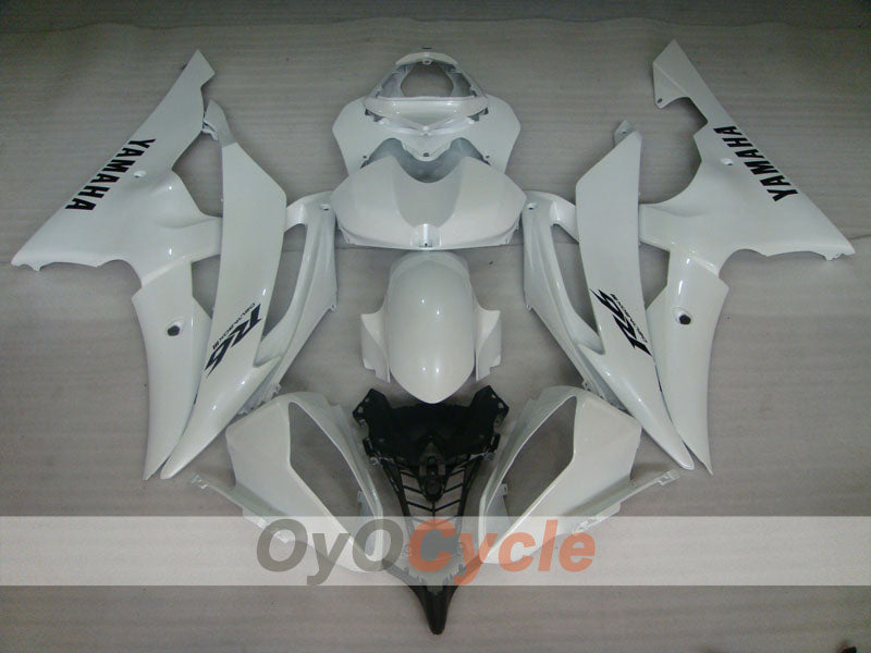 Carenado inyectado para YZF-R6 08-16 - Blanco - Estilo de fábrica #OYO87905944