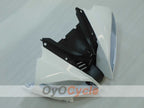 Kit de carenado por inyección para YZF-R6 08-16 - Blanco, Plata - Estilo de fábrica #OYO87905946