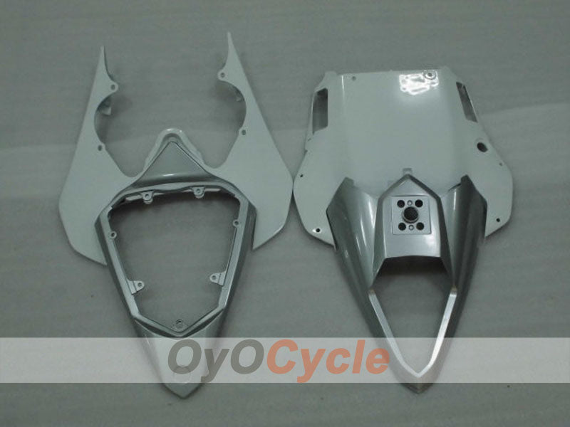 Kit de carenado por inyección para YZF-R6 08-16 - Blanco, Plata - Estilo de fábrica #OYO87905946