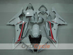 Kit de carenado por inyección para YZF-R6 08-16 - Blanco, Plata - Estilo de fábrica #OYO87905946