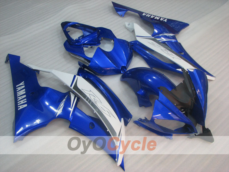 Kit de carenado por inyección para YZF-R6 08-16 - Azul, Blanco, Negro - Estilo de fábrica #OYO87905958 Imagen principal del producto