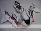 Kit de carenado por inyección para YZF-R6 08-16 - Blanco, Plata - Estilo de fábrica #OYO87905959