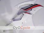 Kit de carenado por inyección para YZF-R6 08-16 - Blanco, Plata - Estilo de fábrica #OYO87905959