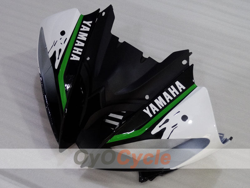 Kit de carenado por inyección para YZF-R6 08-16 - Verde, Blanco, Negro - Monster #OYO87905963