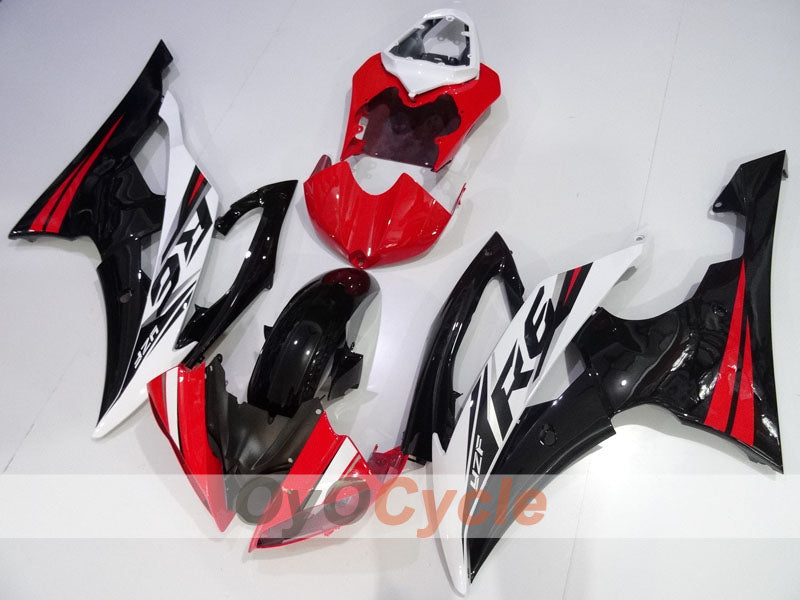 Kit de carenado por inyección para YZF-R6 08-16 - Rojo, Blanco, Negro - Estilo de fábrica #OYO87905964 Imagen secundaria del producto