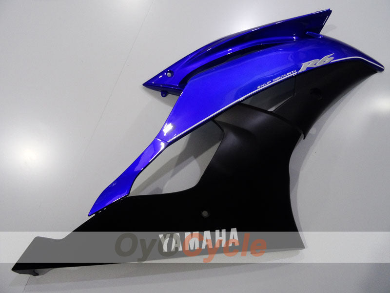 Kit de carenado por inyección para YZF-R6 08-16 - Azul, Negro - Estilo de fábrica #OYO87905966