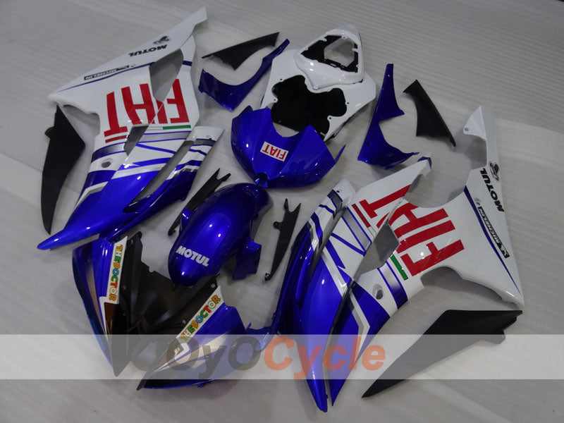 Kit de carenado por inyección para YZF-R6 08-16 - Azul, Blanco - FIAT #OYO87905967 Imagen principal del producto