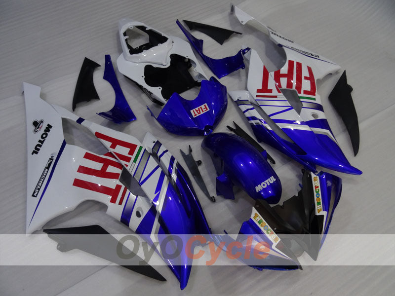 Kit de carenado por inyección para YZF-R6 08-16 - Azul, Blanco - FIAT #OYO87905967 Imagen secundaria del producto