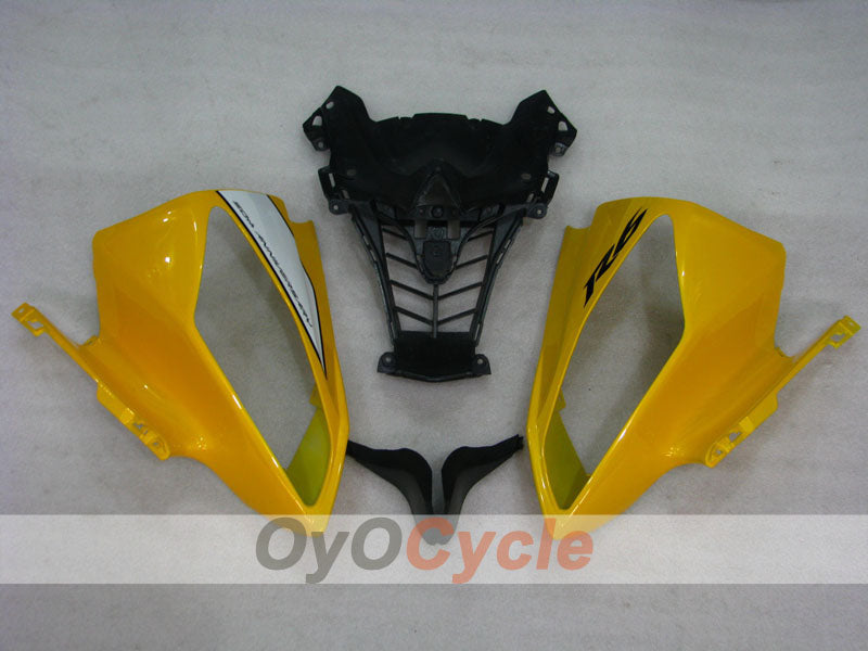 Kit de carenado por inyección para YZF-R6 08-16 - Amarillo, Negro - Estilo de fábrica #OYO87905969