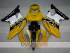 Kit de carenado por inyección para YZF-R6 08-16 - Amarillo, Negro - Estilo de fábrica #OYO87905969