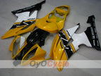 Kit de carenado por inyección para YZF-R6 08-16 - Amarillo, Negro - Estilo de fábrica #OYO87905969