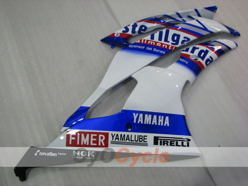 Carenado de inyección para YZF-R6 08-16 - Azul, Blanco - Sterilgarda #OYO87905971