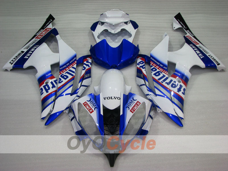 Carenado de inyección para YZF-R6 08-16 - Azul, Blanco - Sterilgarda #OYO87905971 Imagen secundaria del producto