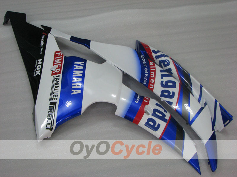 Kit de carenado por inyección para YZF-R6 08-16 - Azul, Blanco - Sterilgarda #OYO87905972