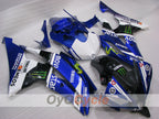 Carenado de inyección para YZF-R6 08-16 - Azul, Blanco - Movistar #OYO87905973