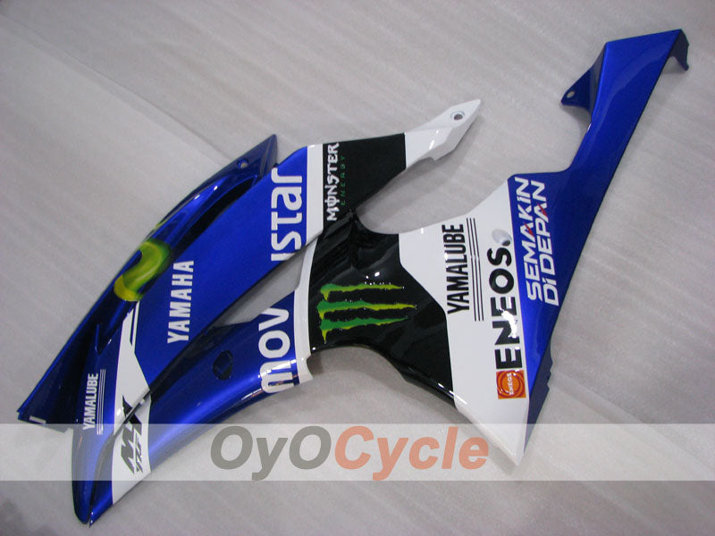 Carenado lateral izquierdo y derecho para Yamaha 08-16 YZF-R6 #OYO87912876