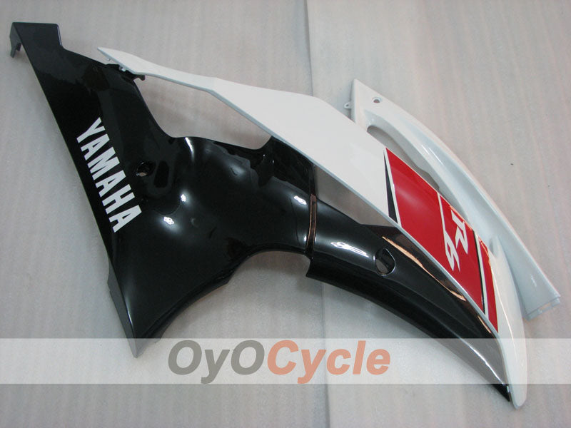 Carenado de inyección para YZF-R6 08-16 - Rojo, Blanco,, Negro - Estilo de fábrica #OYO87905975