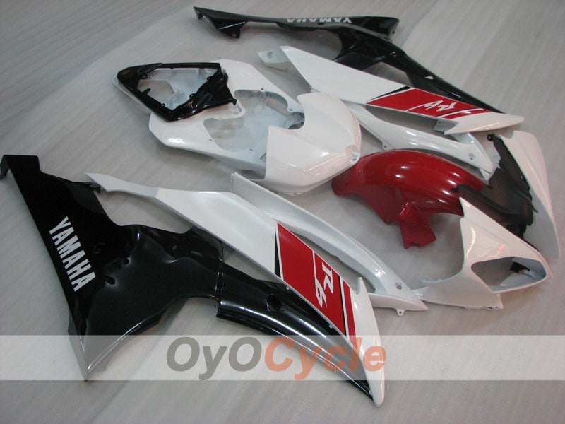 Carenado de inyección para YZF-R6 08-16 - Rojo, Blanco,, Negro - Estilo de fábrica #OYO87905975