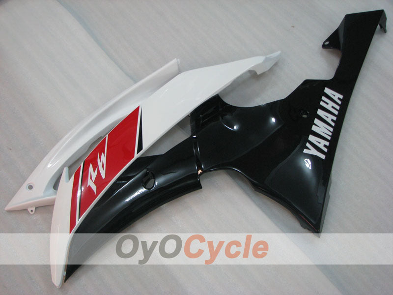 Carenado de inyección para YZF-R6 08-16 - Rojo, Blanco,, Negro - Estilo de fábrica #OYO87905975