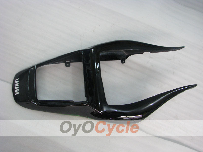Carenado de inyección para YZF-R6 98-02 - Verde, Negro - Llama #OYO87905977