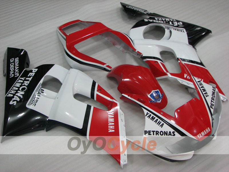 Kit carenado inyectado para YZF-R6 98-02 - Rojo, Blanco, Negro - PETRONAS #OYO87905979 Imagen principal del producto