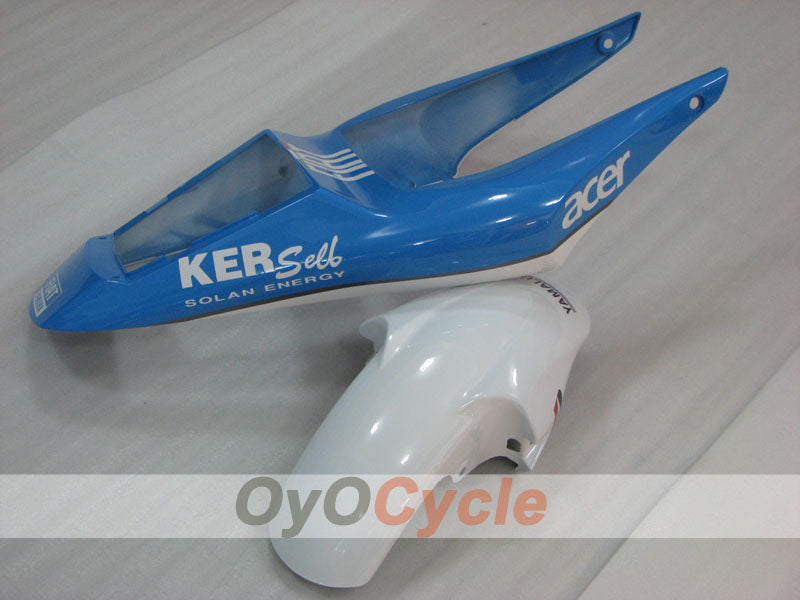 Kit de carenado de inyección para 98-02 YZF-R6 - Azul, Blanco - FIAT #OYO87905980