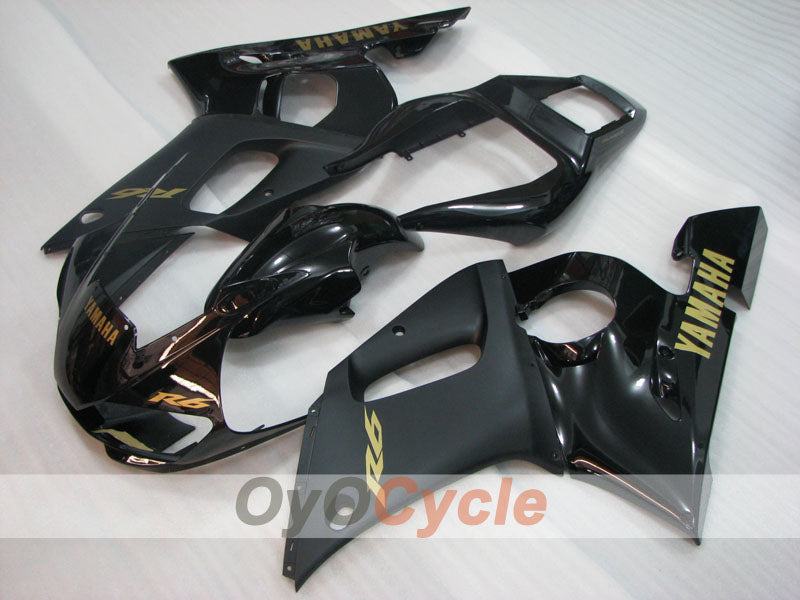 Kit de carenado por inyección para YZF-R6 98-02 - Negro - Estilo de fábrica #OYO87905981 Imagen principal del producto
