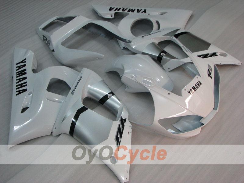 Kit de carenado por inyección para YZF-R6 98-02 - Blanco - Estilo de fábrica #OYO87905982