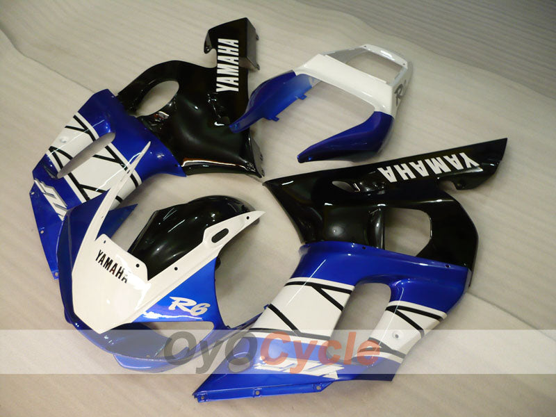 Kit de carenado por inyección para YZF-R6 98-02 - Azul, blanco, negro - Estilo de fábrica #OYO87905983 Imagen principal del producto