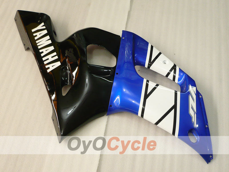 Kit de carenado por inyección para YZF-R6 98-02 - Azul, blanco, negro - Estilo de fábrica #OYO87905983