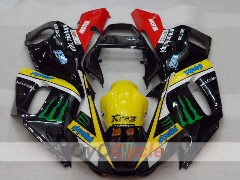 Kit de carenado por inyección para YZF-R6 98-02 - Rojo, Amarillo, Negro - Monstruo #OYO87905984 Imagen secundaria del producto