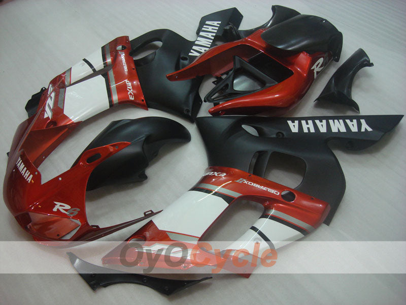 Carenado de inyección para YZF-R6 98-02 - Rojo, Blanco, Negro - Estilo de Fábrica #OYO87905986 Imagen principal del producto