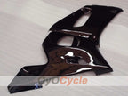 Kit de carenado de inyección para YZF-R6 98-02 - Negro - Sin pegatinas/calcomanías, Estilo de fábrica #OYO87905988
