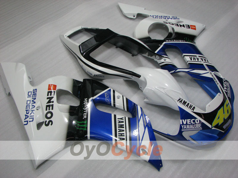 Kit de carenado de inyección para YZF-R6 98-02 - Azul, Blanco, Negro - Monster #OYO87905989 Imagen principal del producto