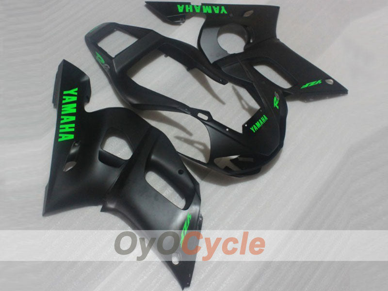 Kit de carenado por inyección para YZF-R6 98-02 - Negro, Mate - Estilo de Fábrica #OYO87905990