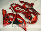 Kit de carenado por inyección para YZF-R6 98-02 - Rojo, Negro - Estilo de fábrica #OYO87905991