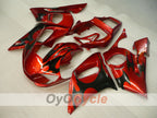 Kit de carenado por inyección para YZF-R6 98-02 - Rojo, Negro - Estilo de fábrica #OYO87905991