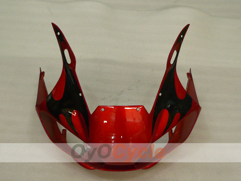 Kit de carenado por inyección para YZF-R6 98-02 - Rojo, Negro - Estilo de fábrica #OYO87905991