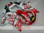 Kit de carenado por inyección para YZF-R6 98-02 - Rojo, Blanco - FIAT #OYO87905993